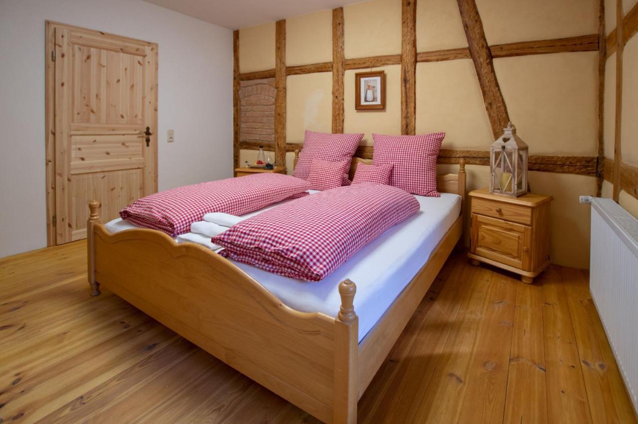 Naturhof-Papiermuehle 2 Bett-Zimmer Rosenrot Bollberg 외부 사진